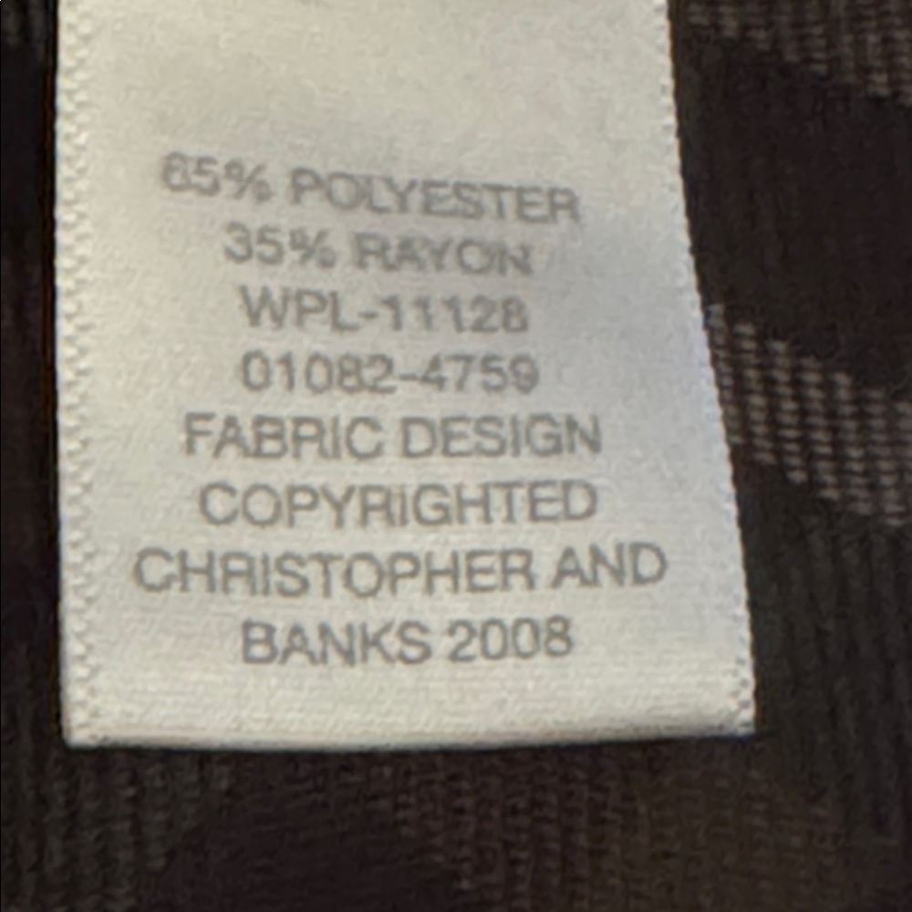 Vintage Y2K Christopher & Banks Brown Plaid A-Line Skirt Maxi Midi 10 Preppy - Picture 3 of 4